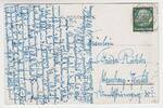 3. Reich Postkarte aus Litzmannstadt/Lodz 3. Reich / Postkarte aus Litzmannstadt/Lodz -