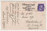 3. Reich Postkarte aus Litzmannstadt/Lodz 3. Reich / Postkarte aus Litzmannstadt/Lodz -
