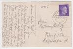 3. Reich Postkarte aus Litzmannstadt/Lodz 3. Reich / Postkarte aus Litzmannstadt/Lodz -