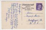 3. Reich Postkarte Litzmannstadt 3. Reich / Postkarte Bahnpost Posen-Litzmannstadt -