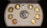 Vatikan KMS Offizieller Kurssatz 2003 mit Medaille (1 Cent bis 2 Euro) -