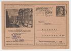 3. Reich Postkarte Sachsen Postkarte von Halle nach Dresden, 19.7.43 -