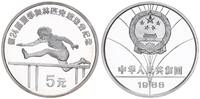 China 5 Yuan China 5 Yuan 1988 Olympische Spiele Hürdenlauf -