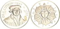 Deutschland Luthermedaille Luthermedaille 1983 - Gedenkprägung zum Thema Martin Luther, versilbert -