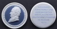 Deutschland - Porzellan Porzellan-Medaille Porzellan-Goethe-Medaille, 1975 -