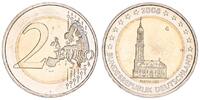 Deutschland - BRD - Hamburg 2 Euro Fehlprägung 2 € 2008 G - Fehlprägung mit abartigen Münzzeichen - Bundesländerserie -