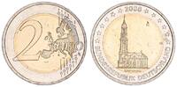 Deutschland - BRD - Hamburg 2 Euro Fehlprägung 2 € 2008 G - Fehlprägung mit abartigen Münzzeichen - Bundesländerserie -