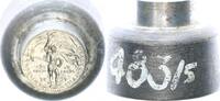 Deutschland / 3. Reich Matritzenstempel Goetz Adolf Hitler und die Machte Matrize zum Revers der Medaille Adolf Hitler und die Machtergreifung -