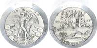 Deutschland / 3. Reich 2 Patrizenstempel Goetz Vorder- und Rückseite Prägestempelpaar (Patrizen) zur Medaille 1937 Nicht-Eingriff im spanischen Bürge -
