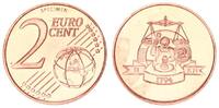 Österreich / Birmingham / Probe ! 2 Cent Österreich Probeprägung für 2 Cent Euromünzen, ca.1998 in Birmingham hergestellt -