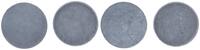 Drittes Reich 2x 10 Pfennig Rohling J.371/375 -
