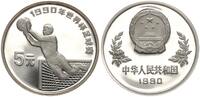 China 5 Yuan zur Fussball WM -