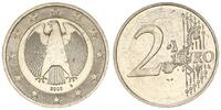 Deutschland BRD 2 € 2€ 2002 G auf Komplettmaterial Rohling mit Riffelrand und Randinschrift -