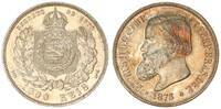 Brasilien 1000 Reis Brasilien 1000 Reis 1876 vz-st/prägefrisch schöne Patina -