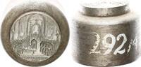 Deutschland / Weimar Matritzenstempel Goetz Revers der Medaille 1921 Matrize zum Revers der Medaille 1921 Beisetzung des bayerischen Königspaares -