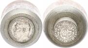 Deutschland / Weimarer Republik 2 Stempel Avers Patrize und revers Matrize Prägestempelpaar für die 10 Mark Probe 1928 auf Hindenburg -