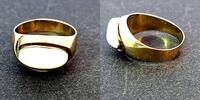 333 Gold Ring mit Opal Ringgröße 59 -