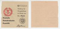 DDR DDR-Quittung f. Visagebühren DDR-Quittung f. Visagebühren -