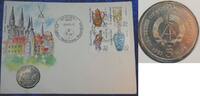 DDR 5 Mark Meißen Numisbrief, seltenes Jahr -