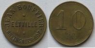 Eltville, Hessen-Nassau 10 Pfennig Jean Bouffier, Rheingauer Hof, Notgeld, selten -