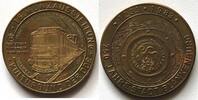Tombakmedaille 1983 Helmut König 750 Jahre Stadt Bankenburg, 16. Münzausstellung, Fgr Numismatik Wernigerode vorzüglich-Stempelglanz
