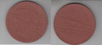 Deutschland Porzellanmedaille Porzellan-Manufaktur Meissen, Goethe -