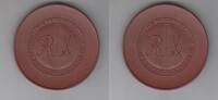 Deutschland Porzellanmedaille Porzellan-Manufaktur Meissen, Böttger -