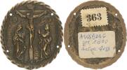 Deutschland Bronzeplakette Unbekannter Meister. Ovale Bronzeplakette. nach 1600, wahrscheinlich Augsburg, -