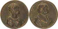 Italien Bronzemedaille Caterina de Medici (15191589) und Pierfrancesco de Medici il Vecchio -