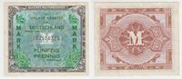 Deutschland... alliierte Militärbehörde 1/2 Mark 1/2 Mark-Banknote der alliierten Militärbehörde, Serie 1944 -