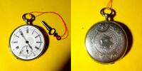 Schweiz, HERREN TASCHENUHR, HERREN TASCHENUHR, Zylinderhemmung, Schlüsselaufzug-gute Funktion-wohl vor 1900, -