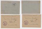 3. Reich 2 Feldpostbriefe 2 Feldpostbriefe vom 11.10.43 -