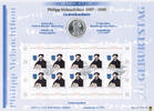 BRD Numisblatt 10 DM Melanchthon Münze und Briefmarken -