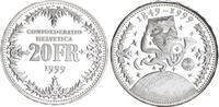 Schweiz 20 Franken Silber 150 Jahre Post -