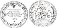 Schweiz 20 Franken Silber 150 Jahre Post -