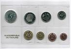 Deutschland / BRD 1Pf. bis 5 DM Kurssatz 1969 G Polierte Platte Auflage nur 8700 Stück -