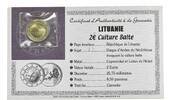 LITUANIE 2 Euro 2016 LITUANIE - 2 EURO Disque d'Ambre du N&eacute;olithique, av... 10.16 &pound;  +  16.93 &pound; shipping
