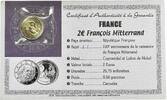 LITUANIE 2 Euro 2016 FRANCE - 2 Euro Fran&ccedil;ois Mitterand, avec certificat... 10.16 &pound;  +  16.93 &pound; shipping