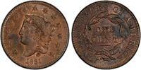 The United States of America 1C 1831 1C Large Letters, BN -