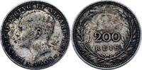 Portugal 200 Reis 1909 Portugal Manuel II 200 Reis 1909 Lisbonne TB 6.94 £  +  5.20 £ shipping