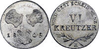 Autriche 6 Kreuzer 1805 Autriche Franz II 6 Kreuzer 1805 Günzburg vz+ 69.36 £  +  5.20 £ shipping