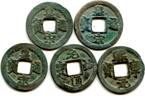 Weltmünzen bronze 960-1127 AD - Northern Song dynasty (960-1127), lot of 5 nicer cash of di -