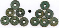Weltmünzen bronze 960-1127 AD - Northern Song dynasty (960-1127), lot of 6 various cash of -