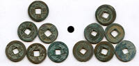 Weltmünzen bronze 960-1127 AD - Northern Song dynasty (960-1127), lot of 6 various cash of -