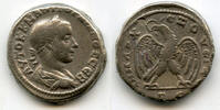 Antike tetradrachm Billon of Gordian III , Antioch, Roman Provincial issue -