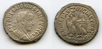 Antike tetradrachm Silver of Philip II (247-249), 248, Antioch, Roman Provincial coins -