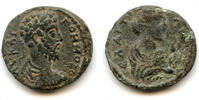 Antike AE18 of Commodus , Elaea, Aeolis, Roman Provincial issue -
