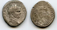 Antike tetradrachm Billon Caracalla (198-217 CE), Antioch, Roman Provincial Issue -