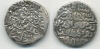Mittelalter Silver tanka of Nasir al-din Nusrat , Dar al-Darb Fathabad mint, Beng -