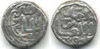 Mittelalter Billon tanka of Muhammad III (1325-51), n/o Caliph al-Hakim II, Sultanate of Del -